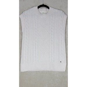 Fat Face Women’s Halle Ivory Knit Sleeveless Sweater Tank Size XS